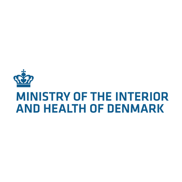 Company logo for Ministry of the interior and health of Denmark